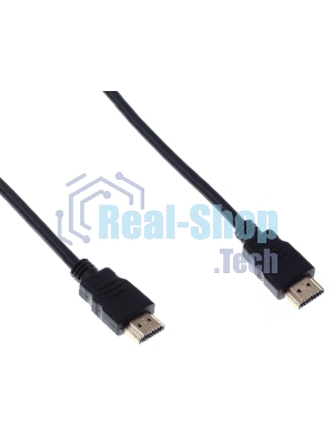 Кабель аудио-видео Buro HDMI (m)/HDMI (m) 1.8м. феррит.кольца позолоченные контакты черный