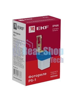 Фотореле EKF fr-ps-1-6 PS-1 6А 1200Вт IP44 EKF PROxima
