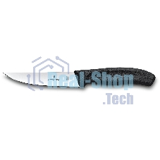 Нож кухонный Victorinox Swiss Classic (6.8103.12B) стальной разделочный лезв.120мм прямая заточка черный блистер