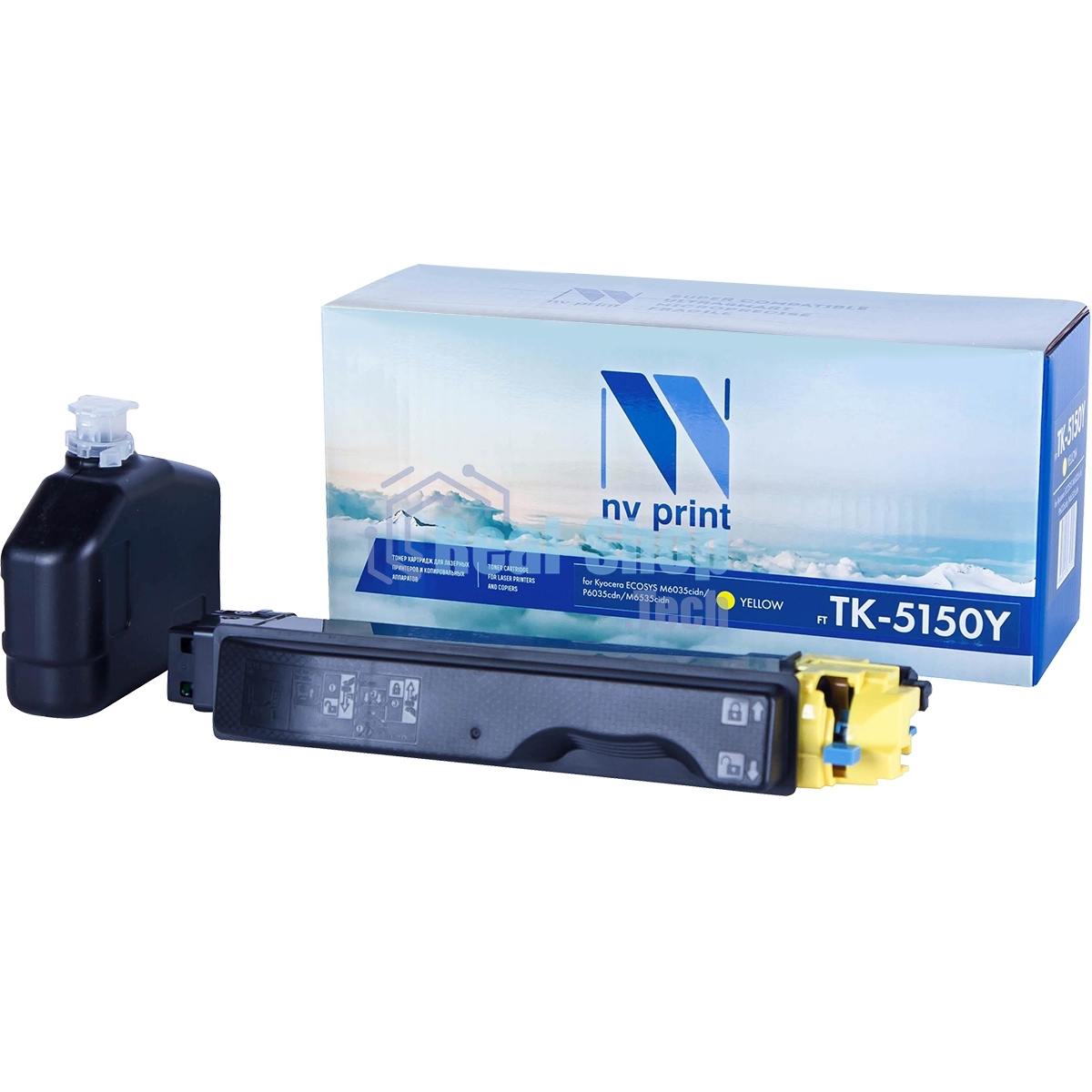 Картридж NVPrint совместимый Kyocera TK-5150 Yellow для ECOSYS M6035cidn/P6035cdn/M6535cidn (10000k)