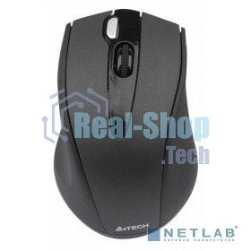 Мышь беспроводная A4Tech G9-500F черный, 1200 dpi, радиоканал, USB, кнопки - 4