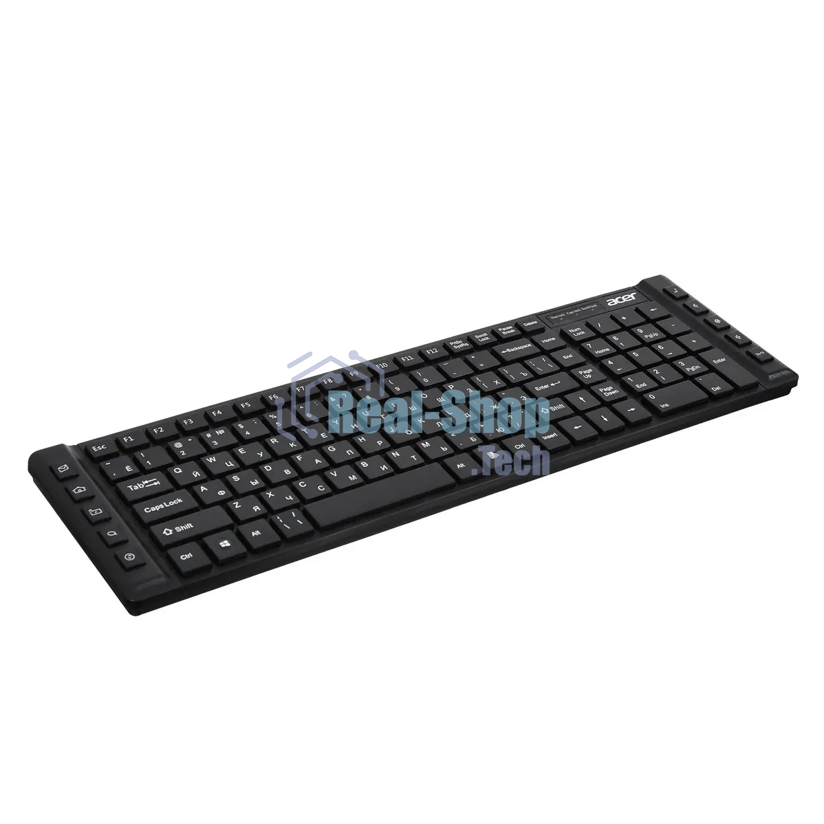 Клавиатура проводная Acer OKW010 ZL.KBDEE.002, USB, черный