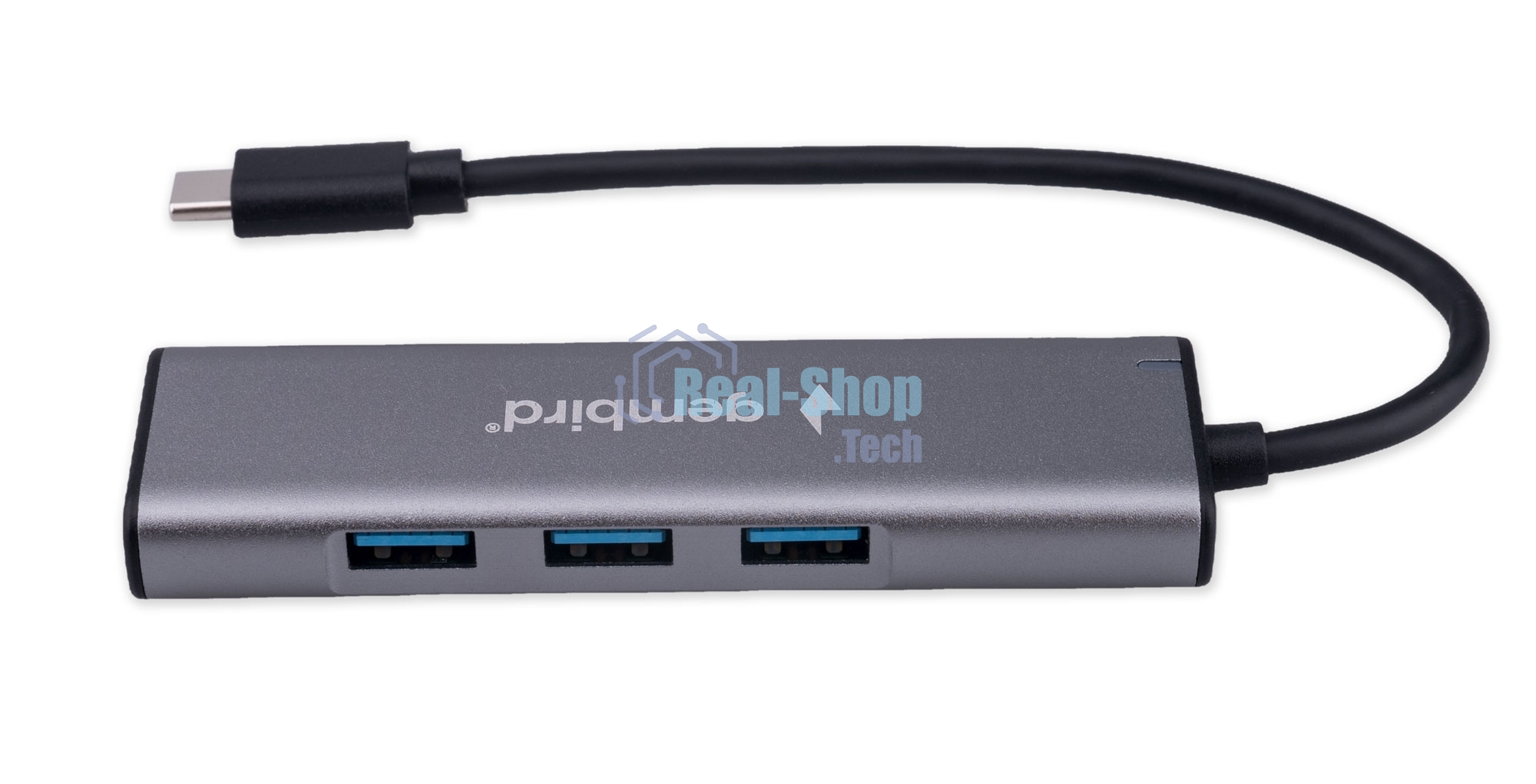 USB-концентратор Gembird UHB-U3P7-02, USB Type-C 3.1, 7хUSB, USB Type-C