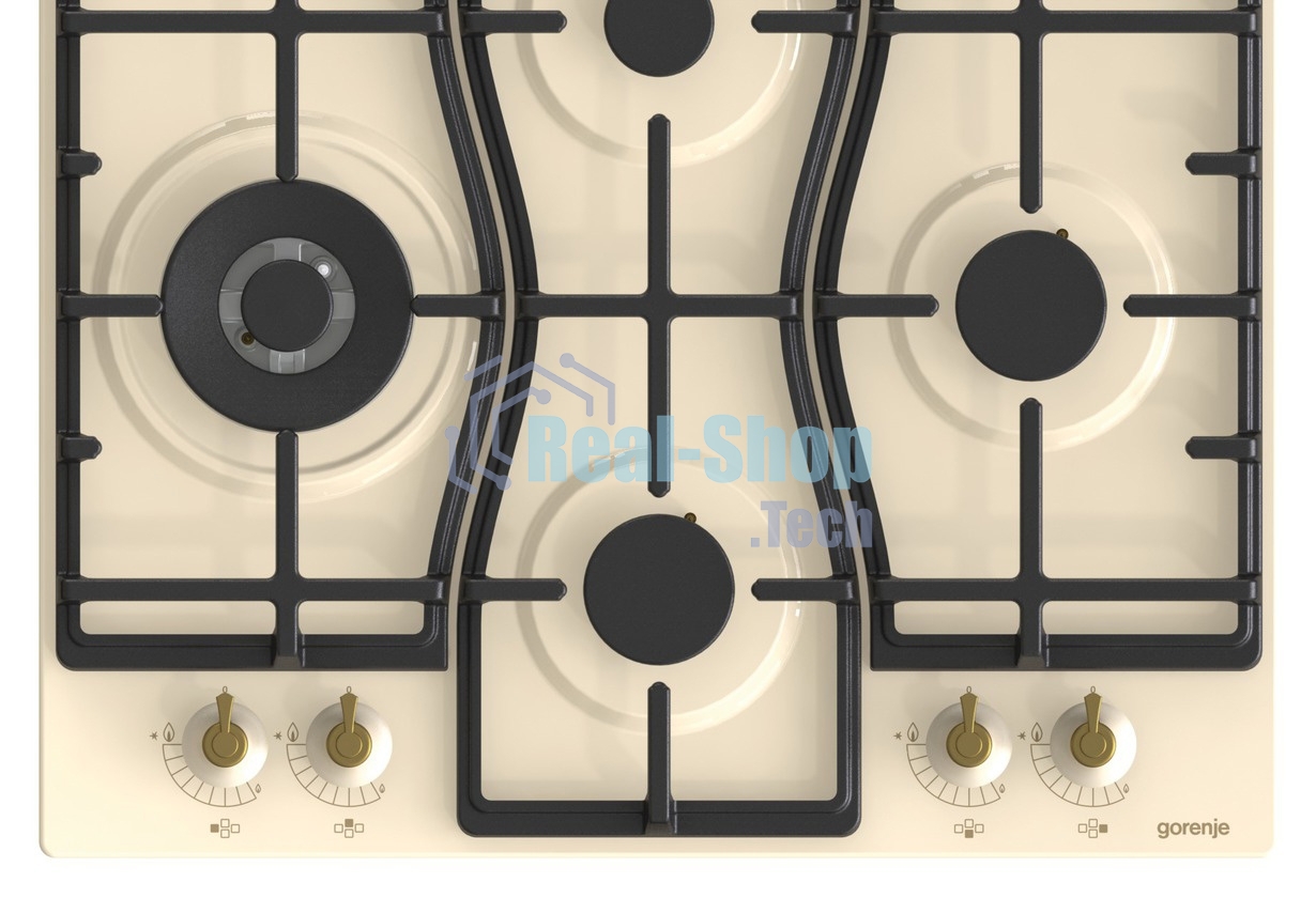 Газовая варочная панель Gorenje GW6D42CLI слоновая кость