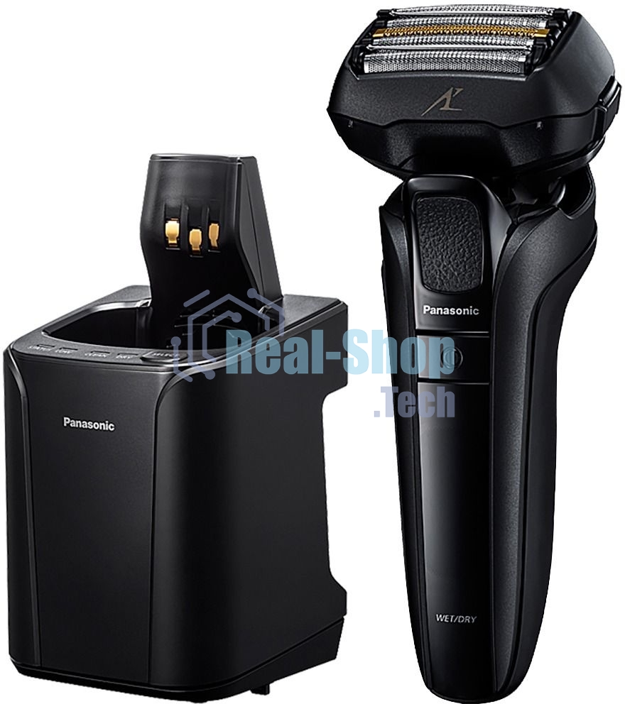 Электробритва сетчатая Panasonic ES-LV9U-K820 реж.эл.:5 питан.:аккум. черный