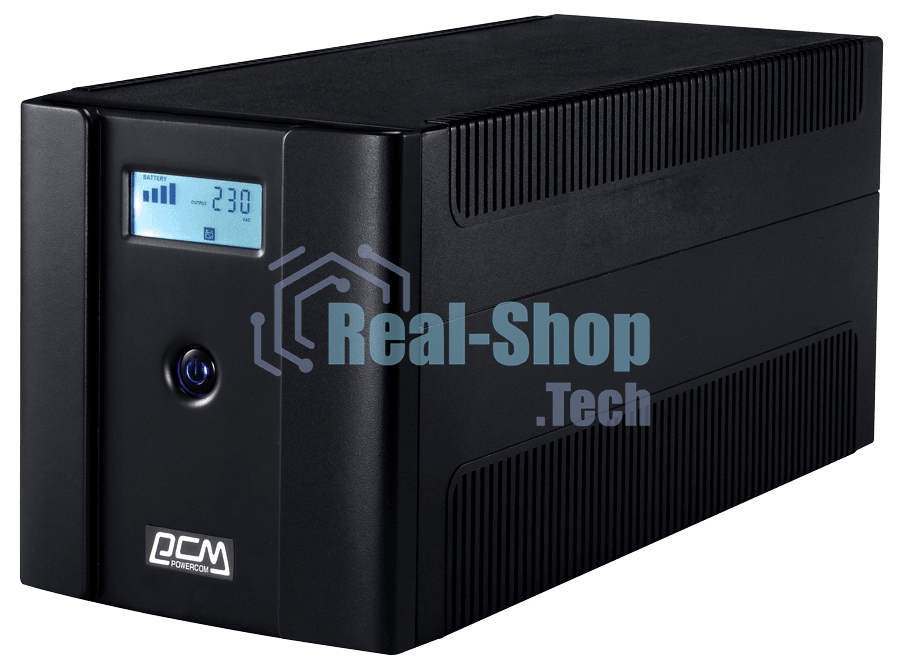 Источник бесперебойного питания Powercom Raptor RPT-1025AP LCD EURO
