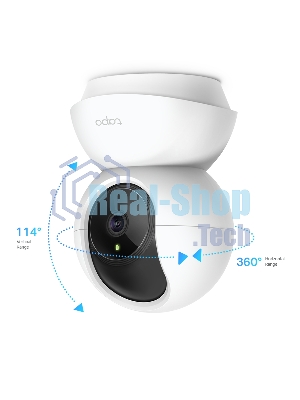 Камера 1080P indoor IP camera, 360° horizontal and 114° vertical range, Night Vision, Motion Detection, 2-way Audio, support 128G MicroSD card