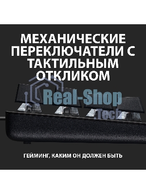 Клавиатура проводная Logitech Gaming Keyboard G413 SE Mechanical - RUS - USB - TACTILE SWITCH черный