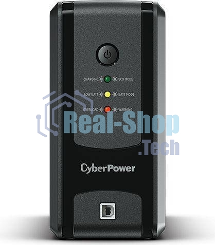 Источник бесперебойного питания CyberPower UT650EIG/650 ВА/360 Вт/USB/RJ-11/RJ-45/4 x IEC 320 C13 (компьютерная)