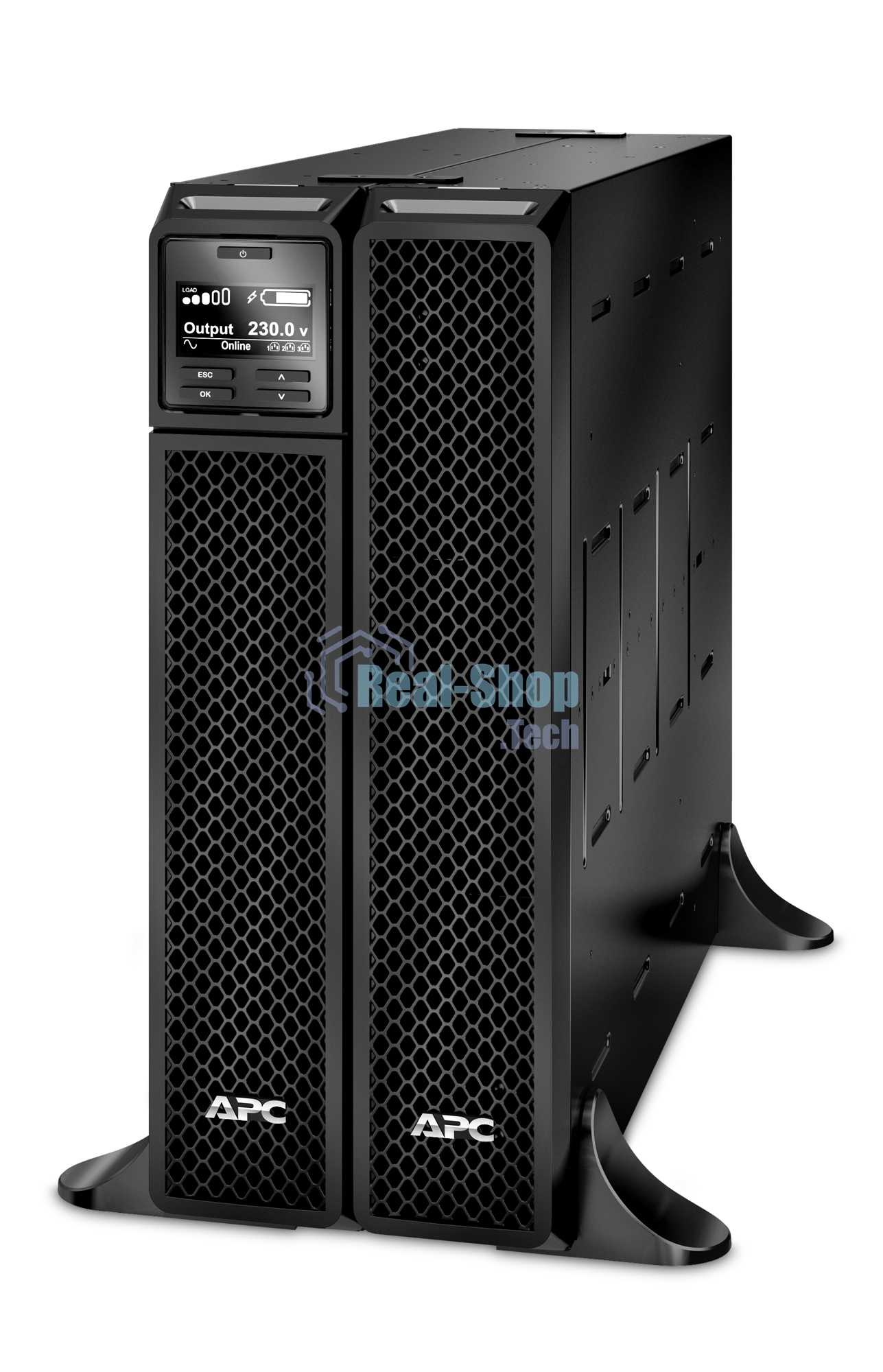 Источник бесперебойного питания APC Smart-UPS SRT SRT2200XLI/2200 ВА/1980 Вт/2 х IEC 320 C19 (компьютерная), 8 х IEC 320 C13 (компьютерная)