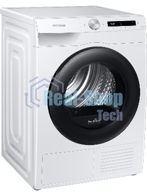 Сушильная машина Samsung DV90T5240AW/LP белый, 9 кг, сушка - тепловой насос, программ - 14, 60 x 85 x 65 см