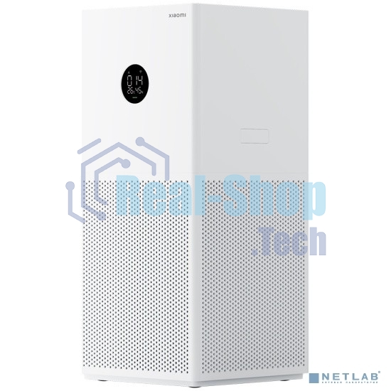 Очиститель воздуха Xiaomi Mi Air Purifier 4 Lite EU BHR5274GL белый, 43 м², HEPA-фильтр, угольный фильтр, датчик PM2.5, управление со смартфона (Mi Home), 3 скорости, дисплей, ночной режим