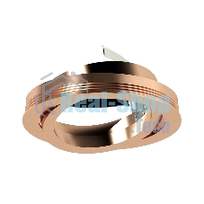 Насадка для корпуса светильника N7005 PPG золото розовое полированное D70*H26mm Out1.5mm MR16