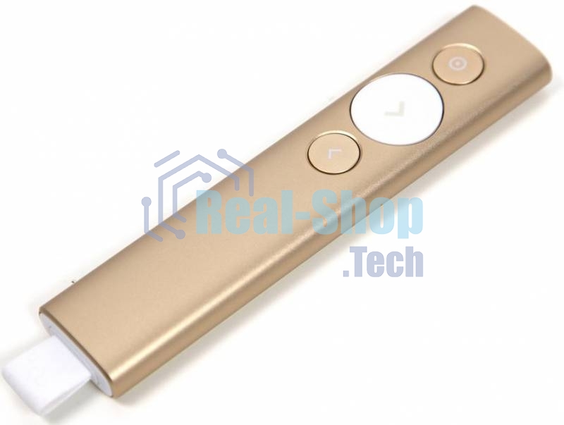 Презентер беспроводной Logitech Spotlight золотистый, радиоканал, USB, кнопки - 3