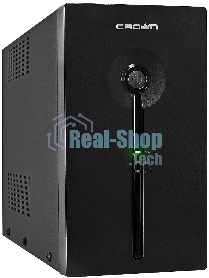 Источник бесперебойного питания Crown CMU-SP800EURO USB/800 ВА\480 Вт/1 х IEC 320 C13 (компьютерная), 3 х CEE 7 (евророзетка)