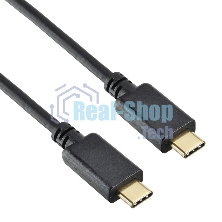 Кабель Buro PD15W USB Type-C (m) USB Type-C (m) 1м черный