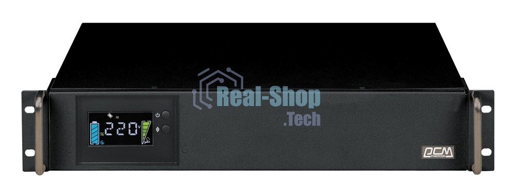 Источник бесперебойного питания Powercom King Pro RM KIN-1500AP RM 900Вт 1500ВА черный