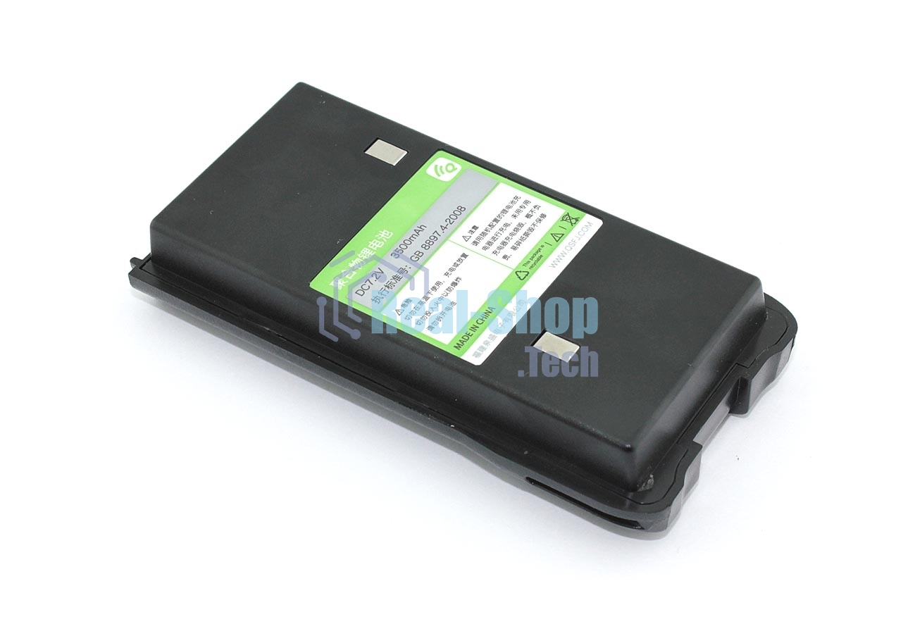 Аккумулятор для Quansheng TG-1680, Vector VT-44 Turbo 7.2V 3500 mAh Li-ion