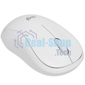 Мышь беспроводная Logitech M240 SILENT белый, 4000 dpi, Bluetooth, кнопки - 3