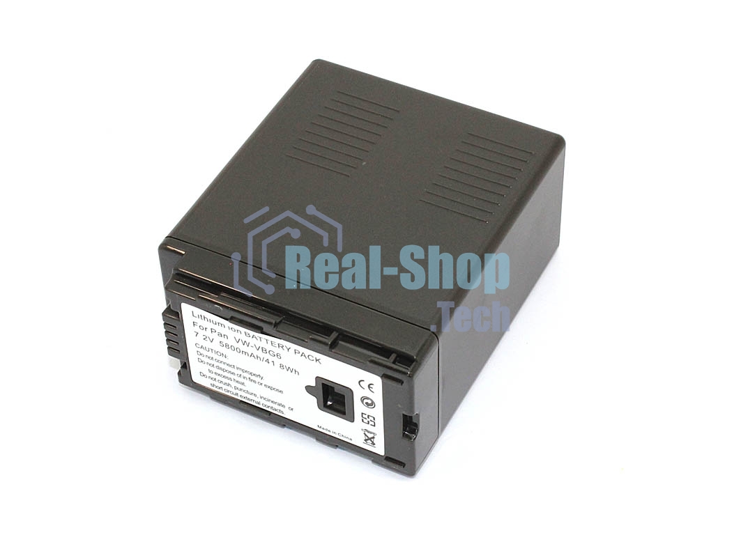 Аккумуляторная батарея для видеокамеры Panasonic AG-AC (VW-VBG6) 7.4V 4200mAh
