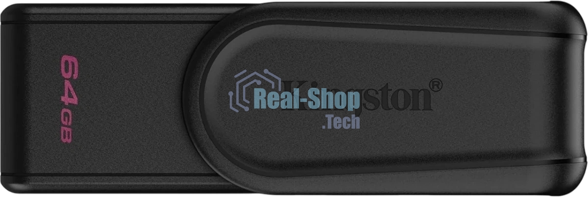 Флешка USB Kingston DataTraveler Exodia S (DTXS/64Gb), 64Gb, USB 3.2 Gen 1, R/W 150/60, черный