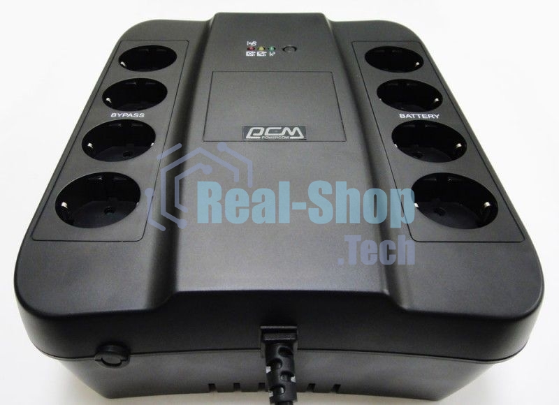Источник бесперебойного питания Powercom Spider SPD-550U LCD 330Вт 550ВА черный
