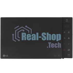 Микроволновая печь LG MW25R35GIS черный, 25 л, 1000 Вт, переключатели - сенсор