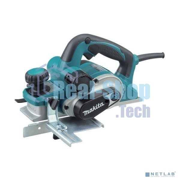 Рубанок Makita KP0810 850 Вт,16000 об\м, ширина-82мм, глуб-4мм, 3.2кг, кор, парал упор