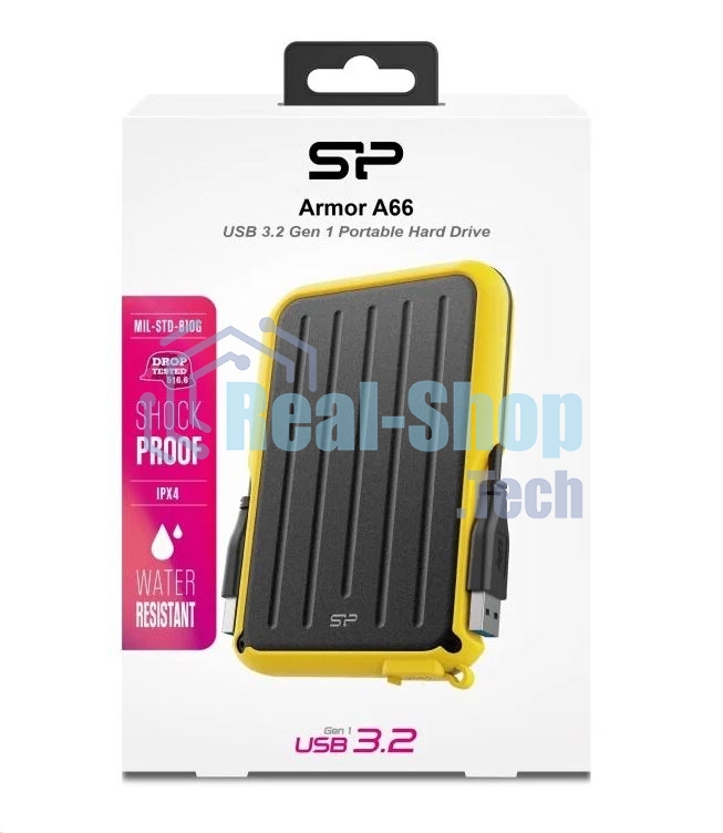 Внешний HDD 4TB Silicon Power Armor A66, 2.5