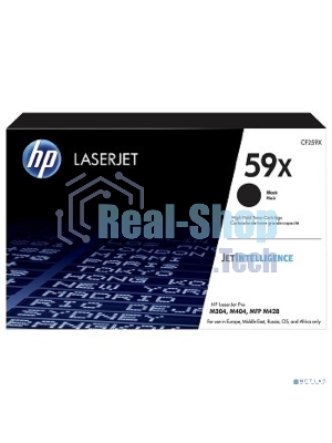 Картридж лазерный HP 59X черный для LJ M304/M404/MFP M428 10000 стр