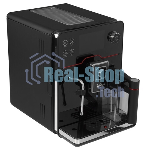 Кофемашина автоматическая Gaggia RI9781/01 NEW ACCADEMIA GLASS черный, молотый/зерновой, 1.6 л, 1900 Вт, 15 бар