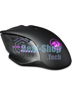 Мышь проводная Redragon Gainer черный, 3200 dpi, USB, кнопки - 6