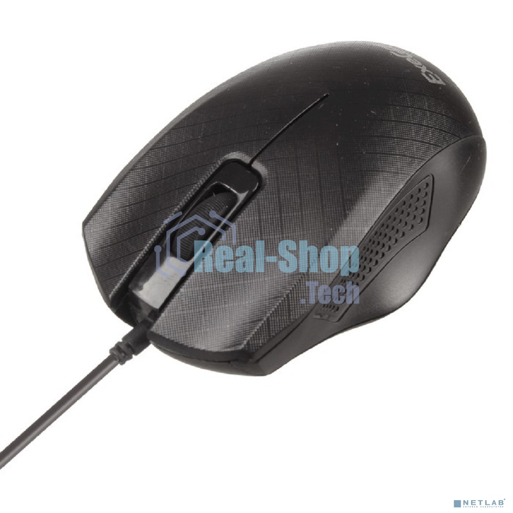 Мышь проводная ExeGate Professional Standard SH-9027 черный, 1000 dpi, USB, кнопки - 3