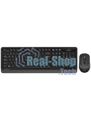 Комплект клавиатура+мышь A4Tech FStyler FG1010 беспроводной, USB, 2000 DPI, чёрный
