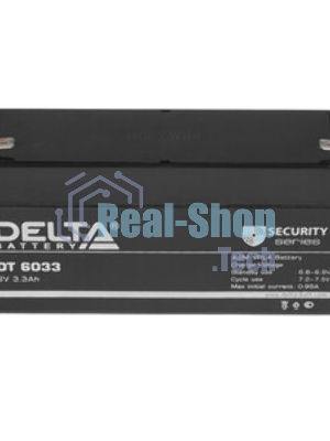 Батарея для ИБП Delta DT 6033 (6V, 3.3Ah)