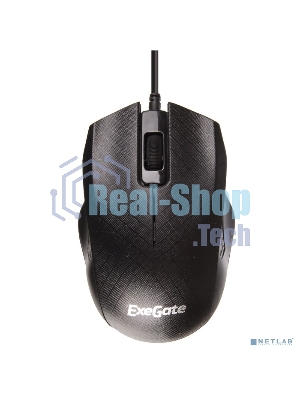 Мышь проводная ExeGate Professional Standard SH-9027 черный, 1000 dpi, USB, кнопки - 3