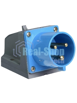 Вилка 523 стац.2Р + РЕ 32А 220В IP44 IEK