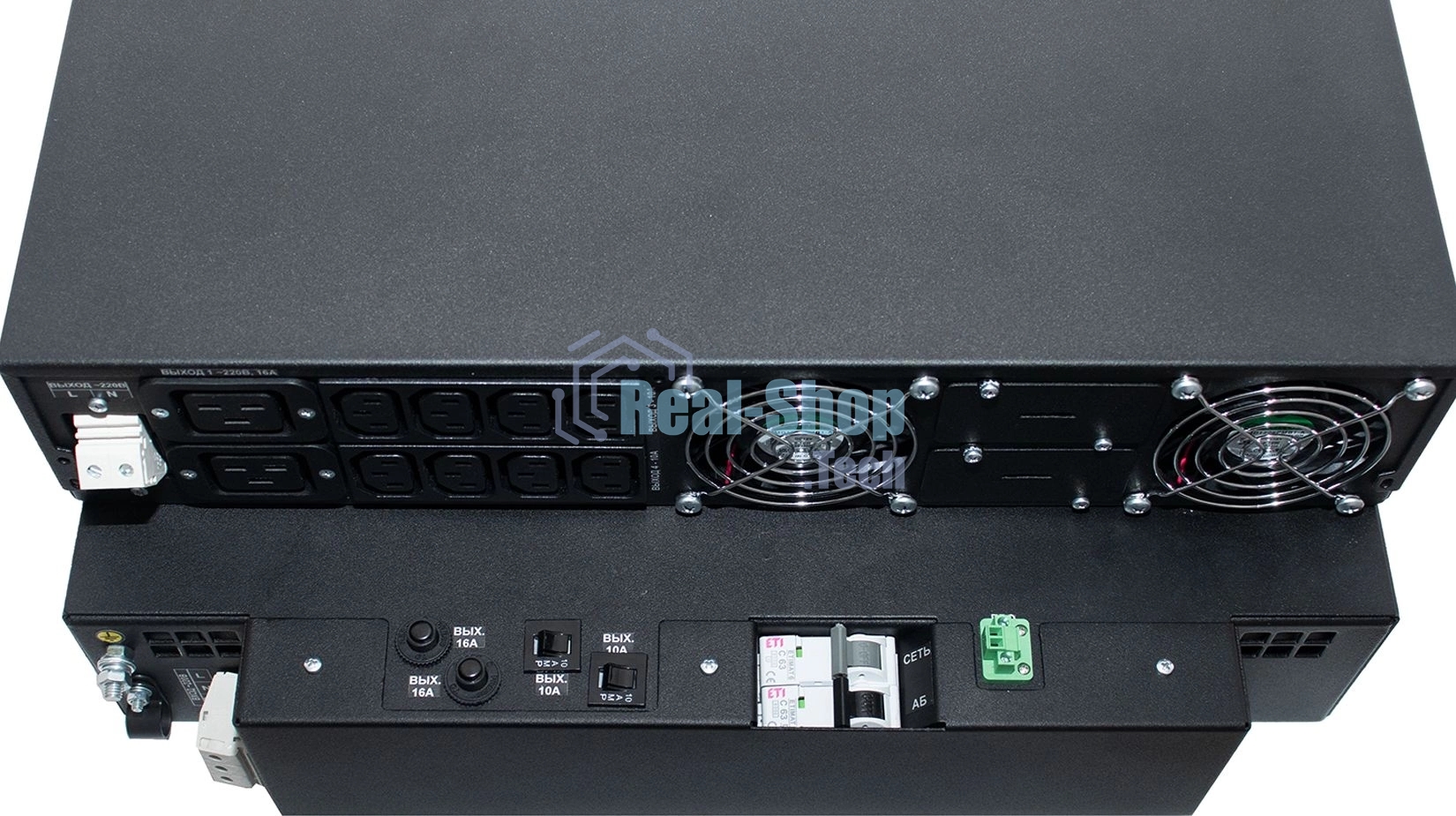 Источник бесперебойного питания Штиль STR1106SL 5400Вт 6000ВА черный