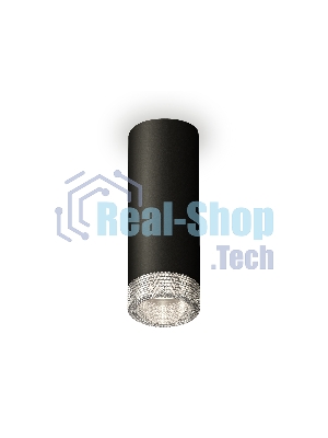 Светильник Ambrella Light XS6343020 SBK/CL черный песок/прозрачный MR16 GU5.3 (C6343, N6150)