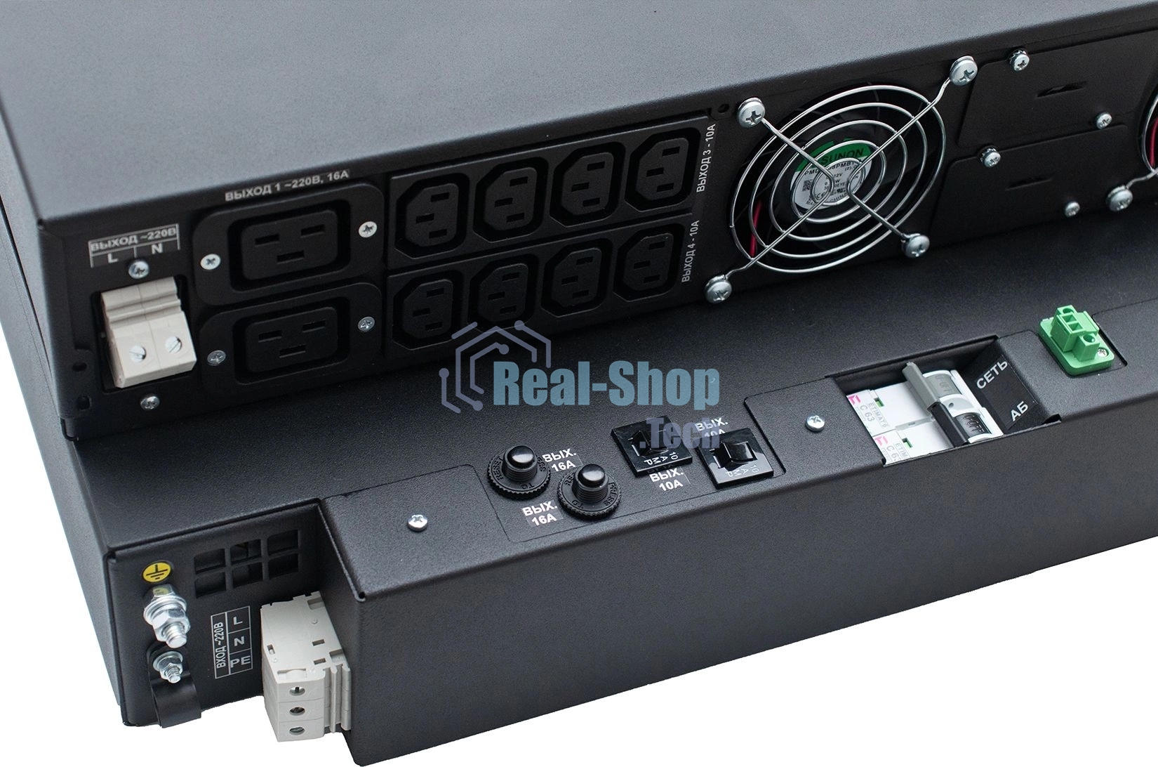 Источник бесперебойного питания Штиль STR1106SL 5400Вт 6000ВА черный