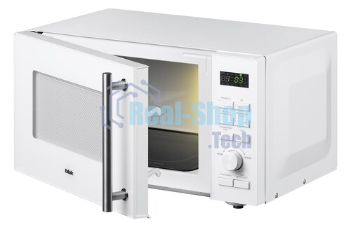 Микроволновая печь BBK 23MWS-951T/W белый, 23 л, 900 Вт, переключатели - кнопки, поворотный механизм