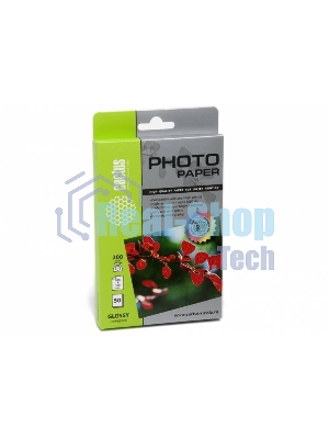 Фотобумага Cactus CS-GA620050 глянцевая A6 200 г/м2 50 листов