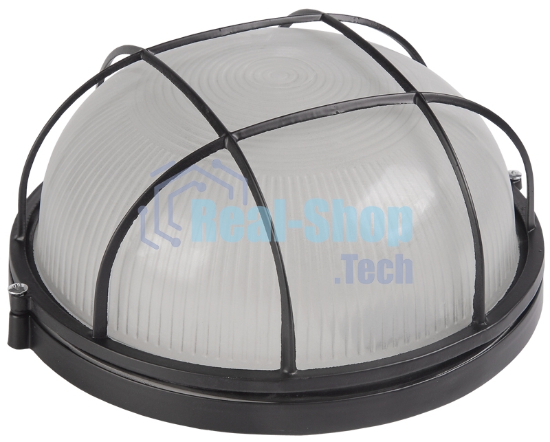Светильник IEK LNPP0-1302-1-060-K02НПП1302 черный/круг с реш.60Вт IP54IEK