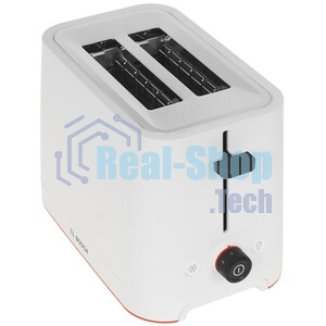 Тостер Bosch TAT3M121 белый, 950 Вт, 2 слота