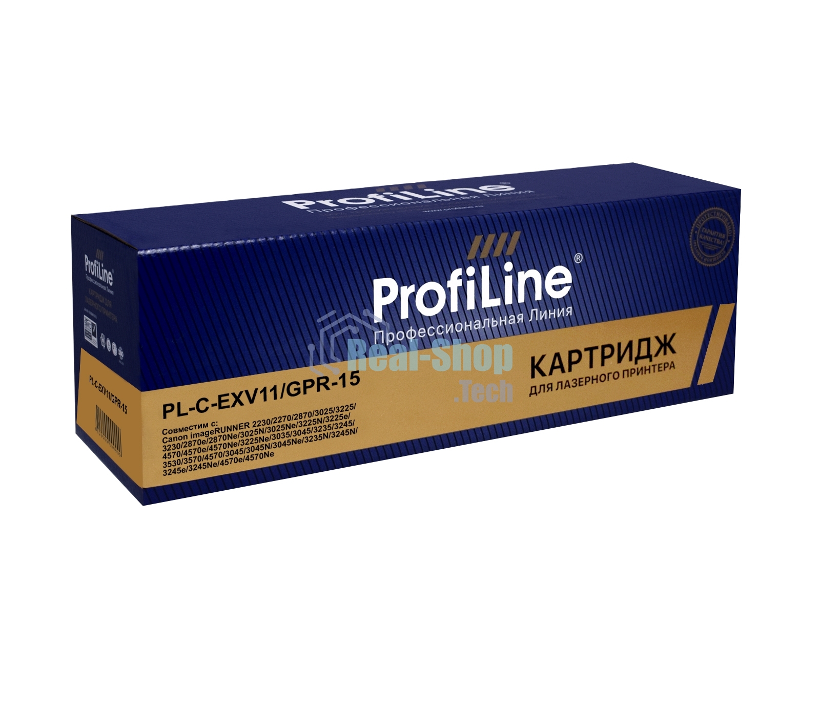 Картридж Тонер-туба ProfiLine PL-C-EXV11/GPR-15 для принтеров Canon IR2230/2270/2830/2870/3025/3025N/3030/3030N/3225/3225N/3230/3530/3570/4570 24000 копий