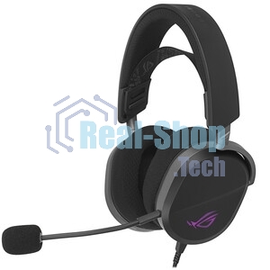 Гарнитура ASUS A501 ROG чёрный, беспроводная, Bluetooth, подсветка