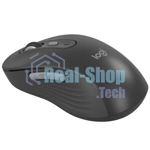 Мышь беспроводная Logitech M750 L Large графитовый, 4000 dpi, радиоканал, Bluetooth, USB, кнопки - 5