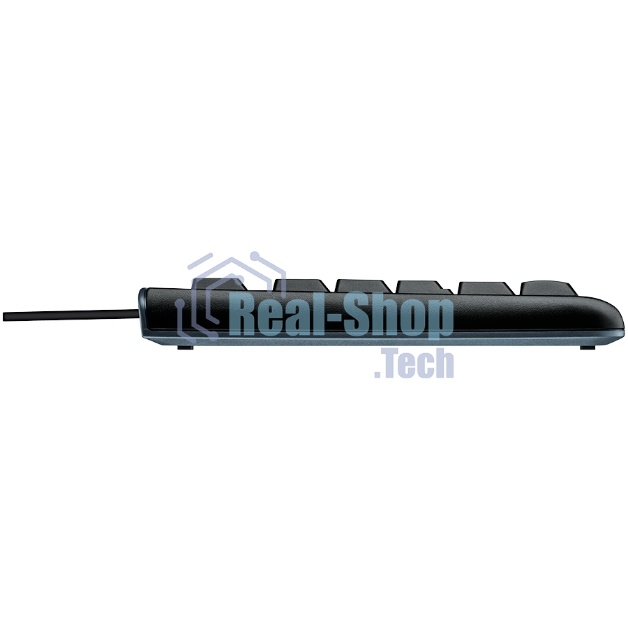 Комплект клавиатура+мышь Logitech MK120 проводной, USB, 1000 DPI, чёрный(заводская гравировка)