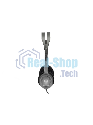 Гарнитура Logitech H110 серебристый, проводная, 3.5 мм