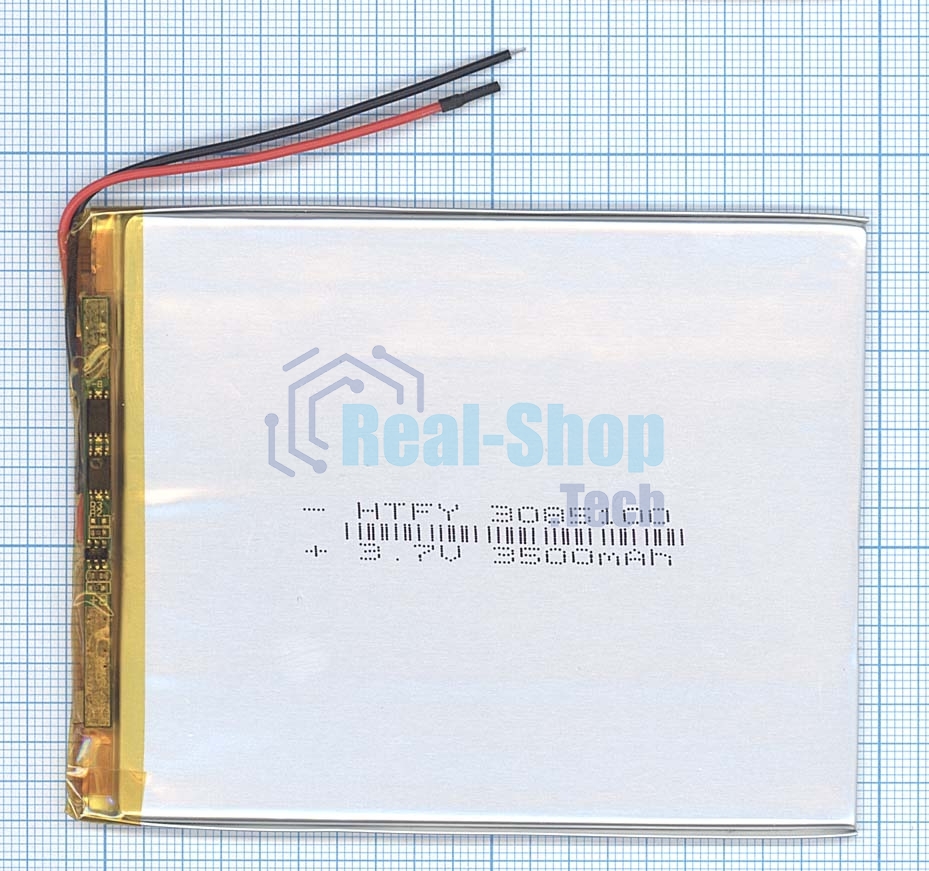 Аккумулятор Li-Pol (батарея) 3x85x100мм 2pin 3.7V/3500mAh